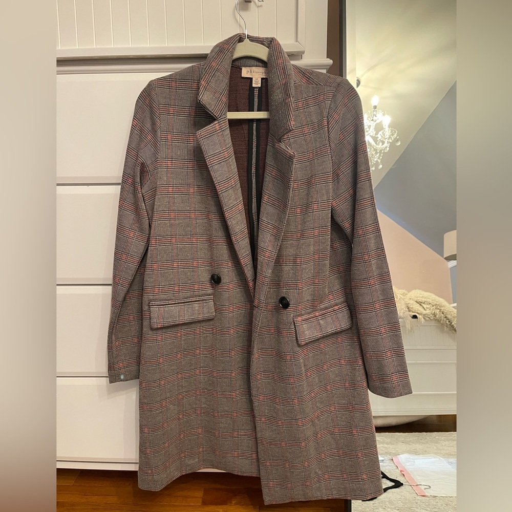 Plaid jacket